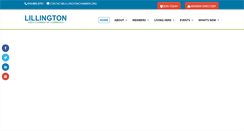 Desktop Screenshot of lillingtonchamber.org